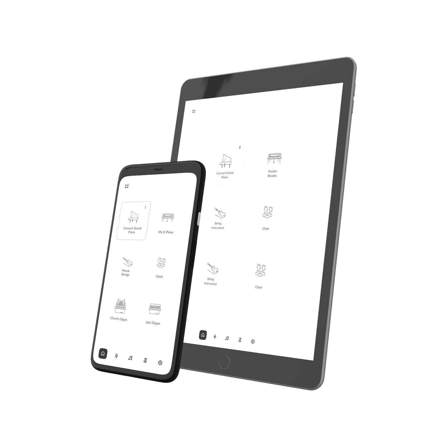 Aplikace GEWA Piano Remote